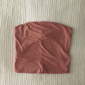 Pink tube top